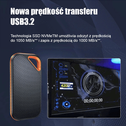 【32 TB bardzo duża pojemność】 Mobilny dysk twardy